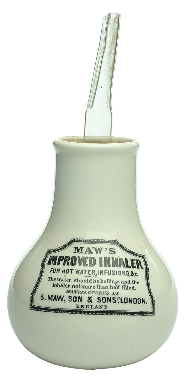 Maw's Improved Inhaler Ceramic