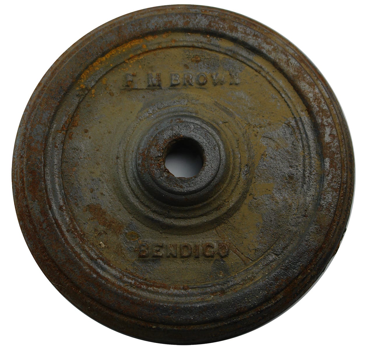 Brown Bendigo Heavy metal disc