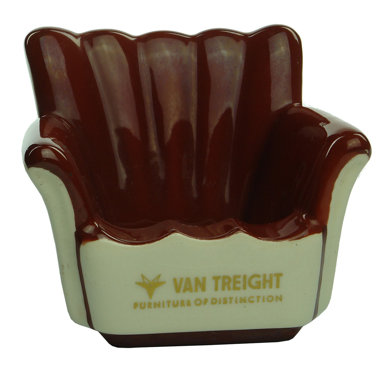 Van Treight Furniture Advertising Lounge Chair Ceramic