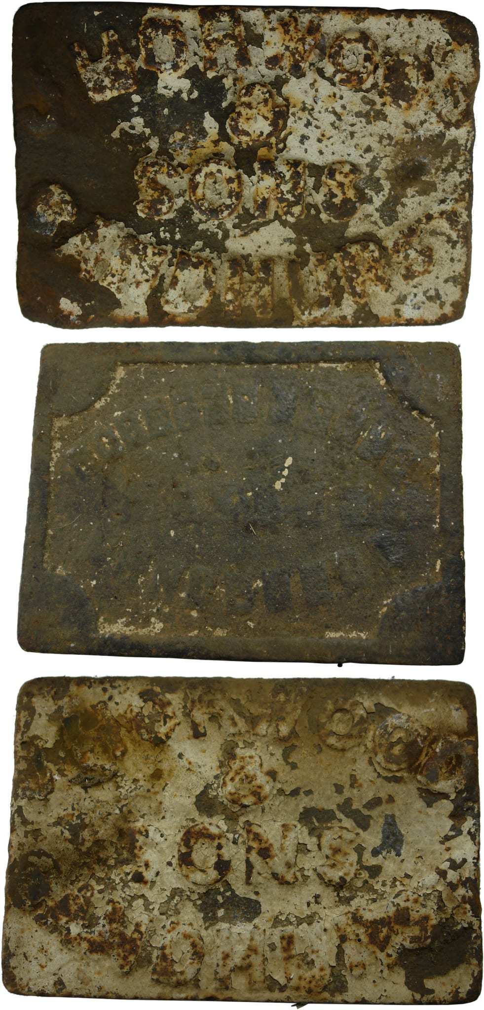 Horwood Sandhurst Cast Iron Metal Plates