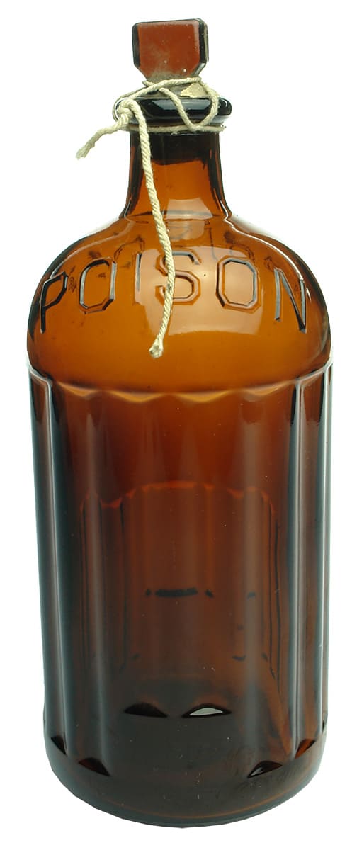 Amber Poison Bottle