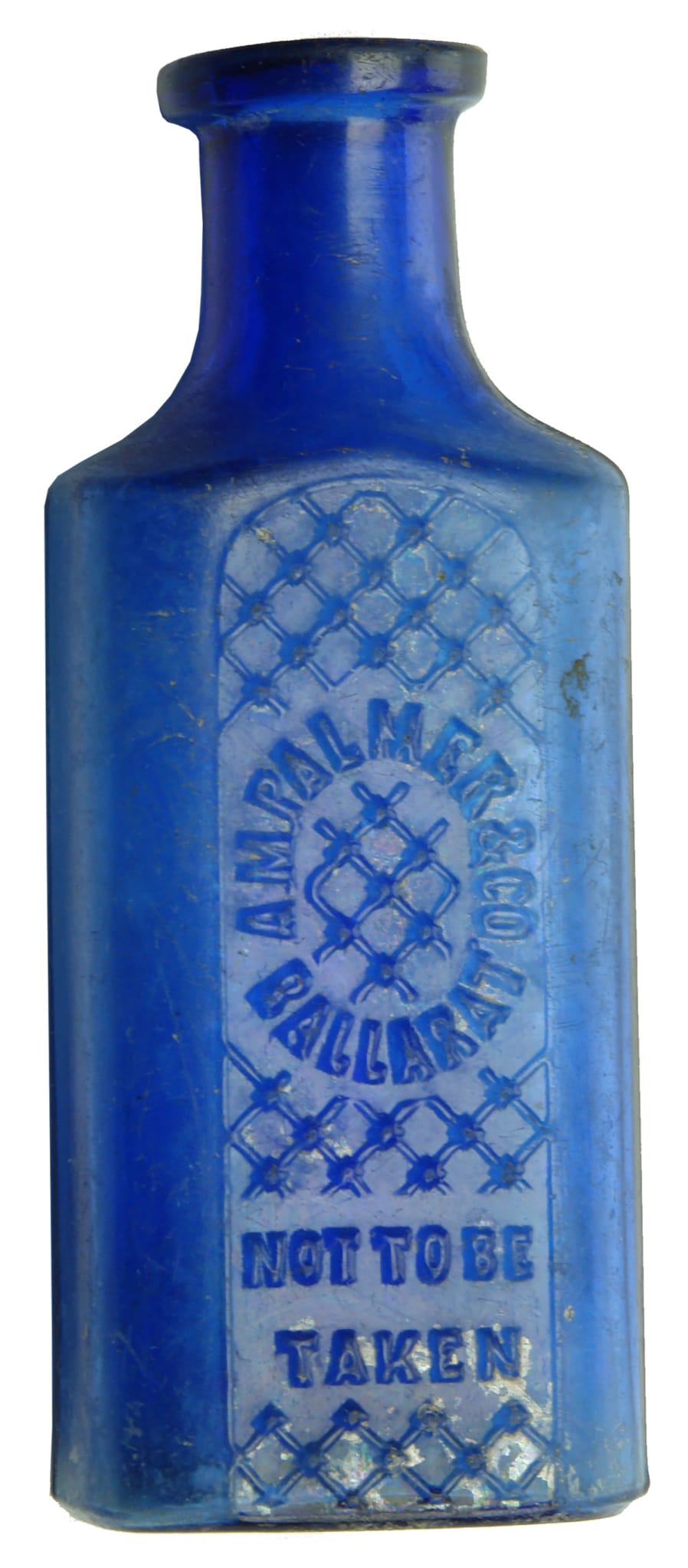 Palmer Ballarat Blue Poison Bottle
