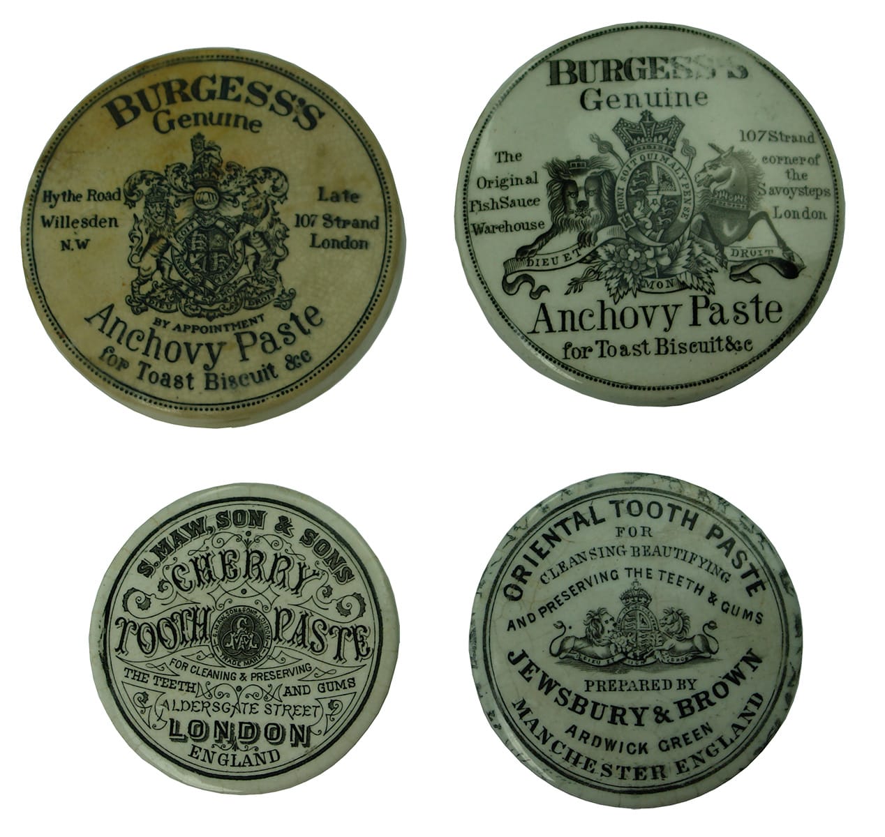 Old Antique Pot Lids