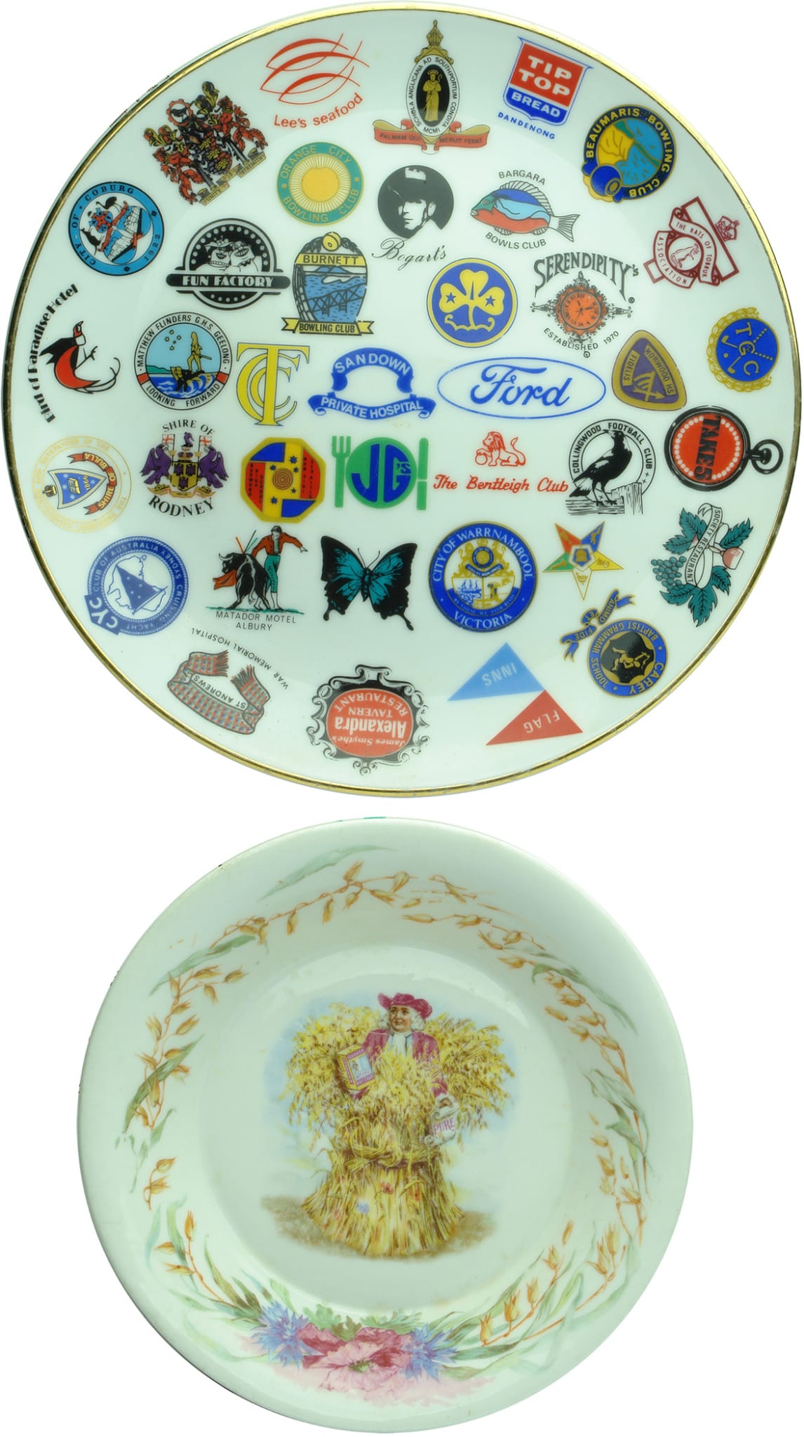 Old Advertising Plates