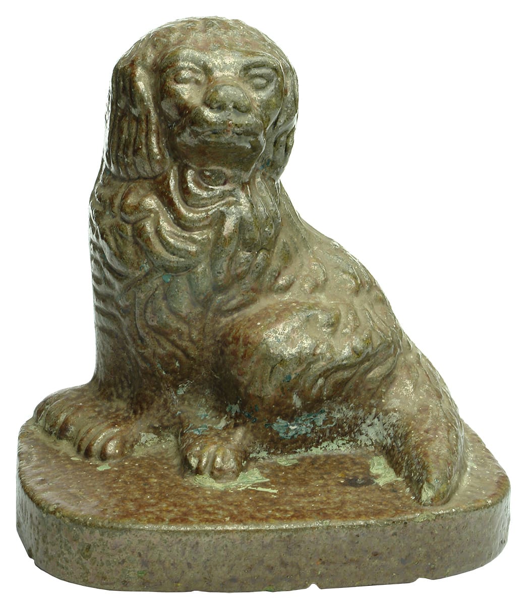 Stoneware Dog Doorstop