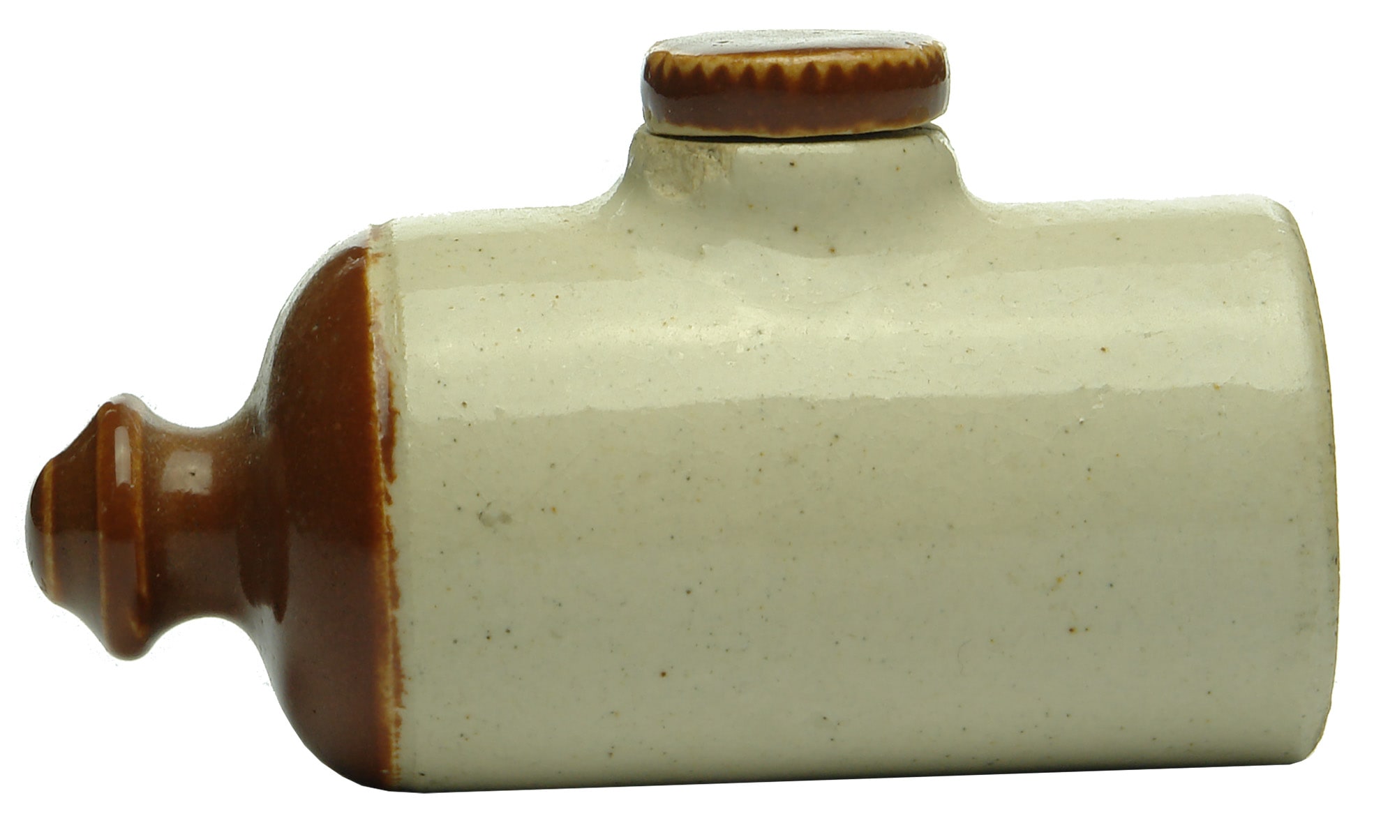 Miniature Bed Warmer Stoneware