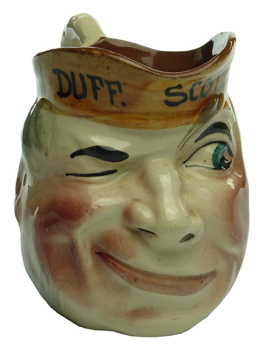 Macleay Duff Scotch Whisky Face Jug