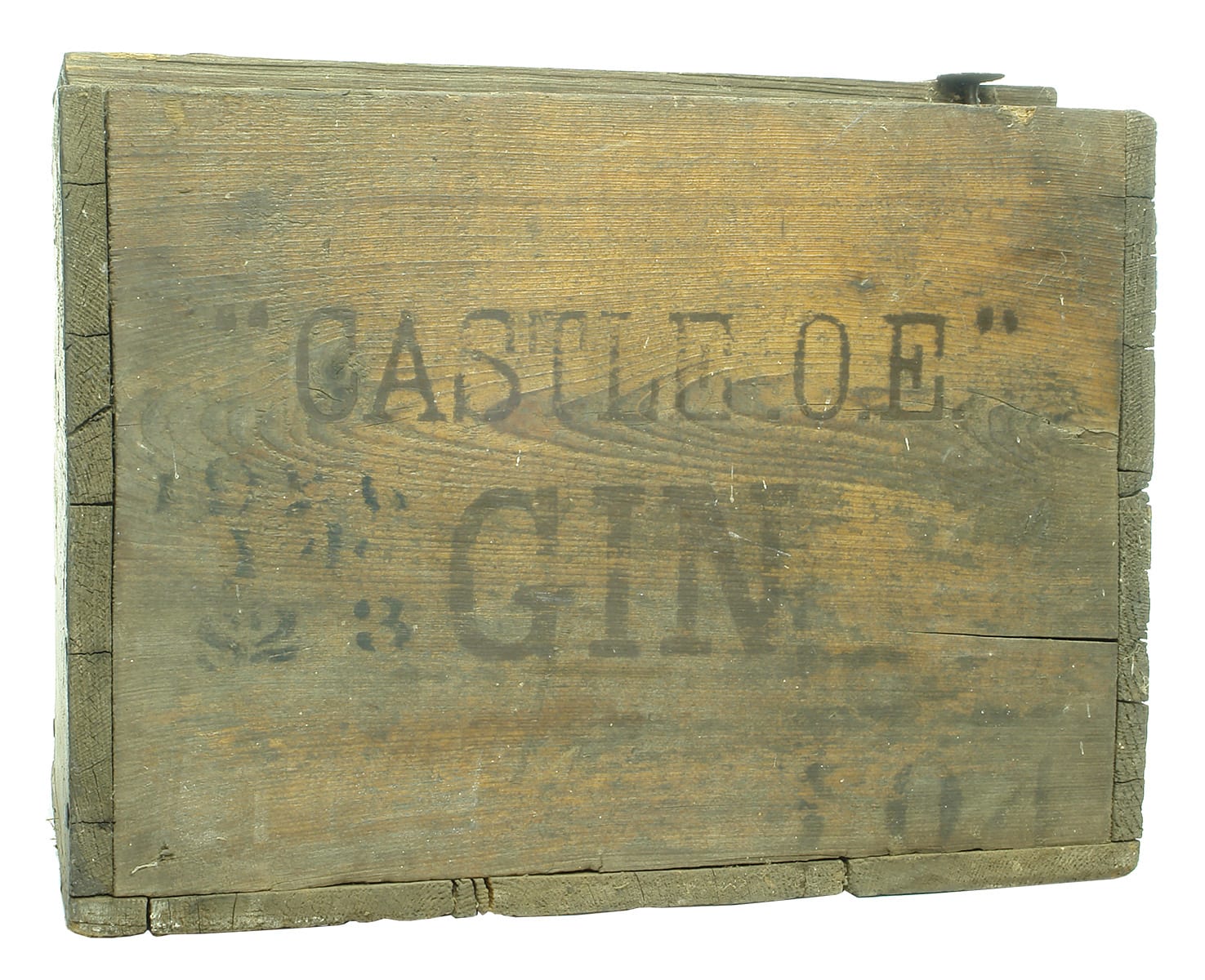 Gilbeys OE Castle Gin Crate