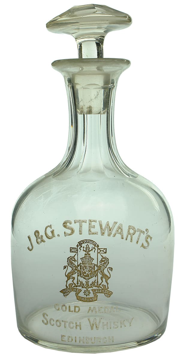 Stewart's Scotch Whisky Decanter