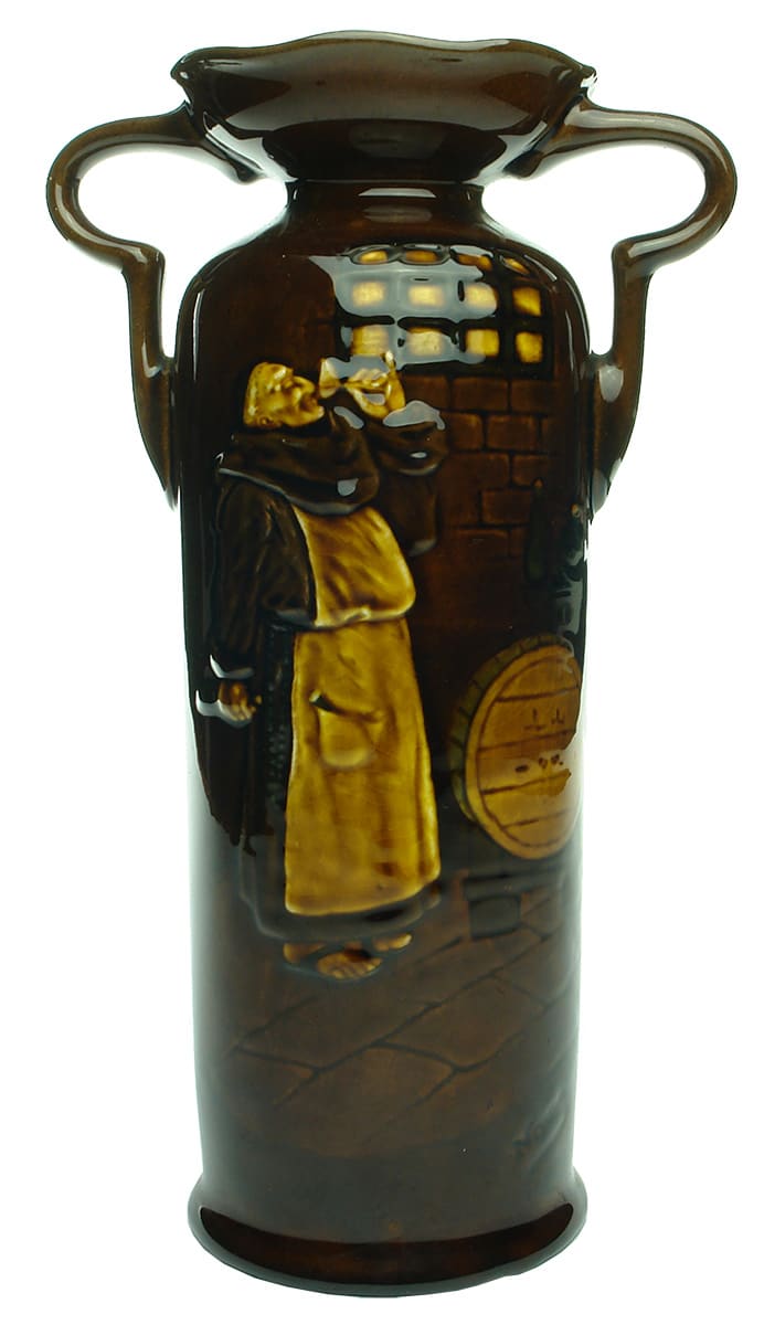 Monk in Cellar Doulton Kingsware Jug