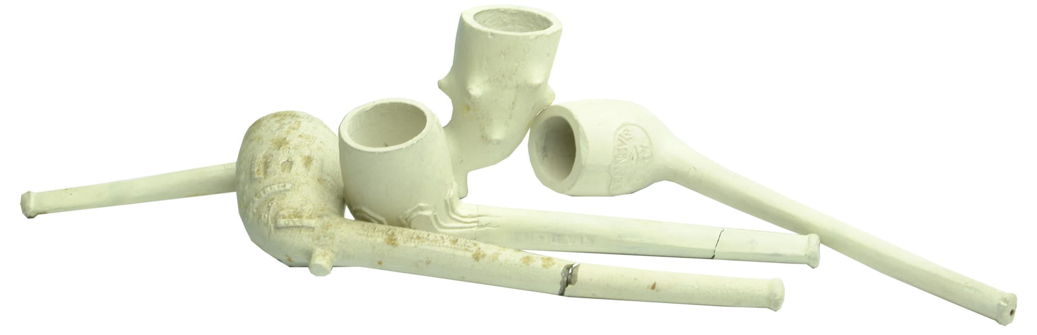 Old Clay Tobacco Pipes