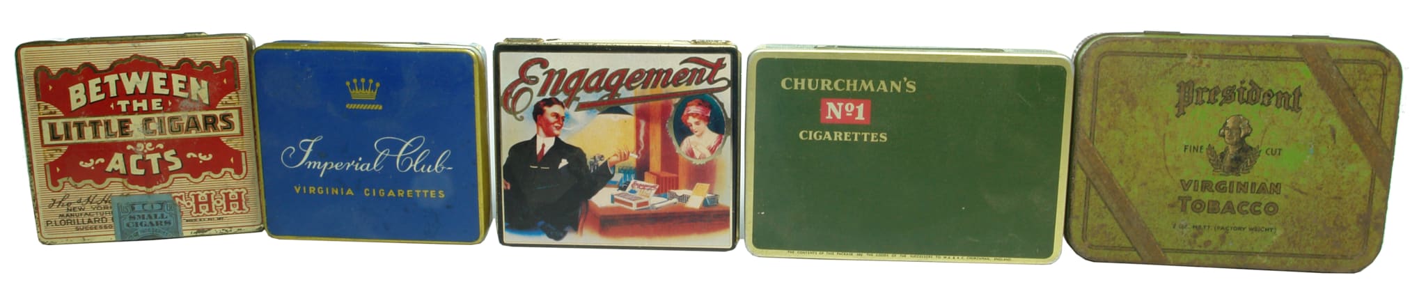 Old Tobacco Tins