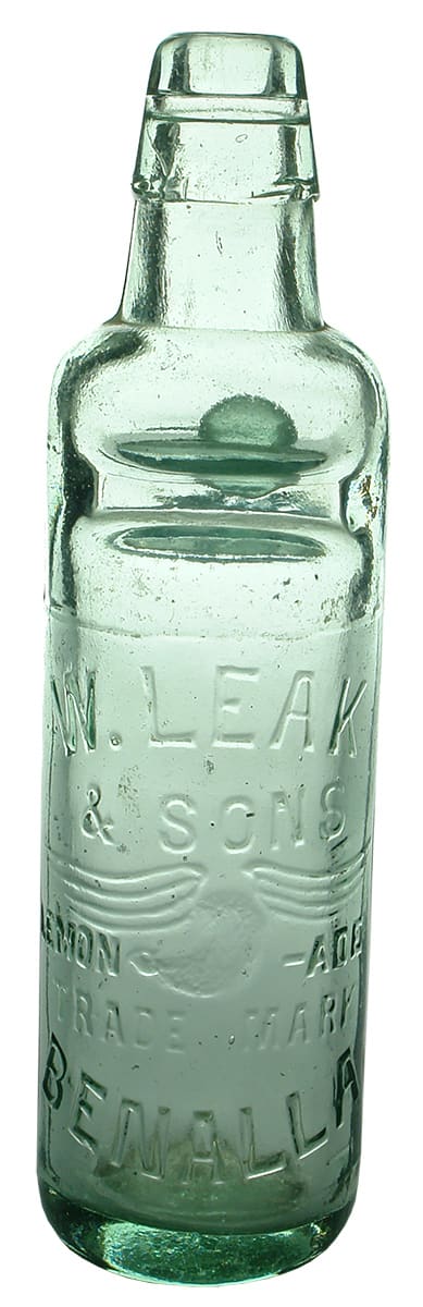 Leak Benalla Lemonade Codd Marble Bottle