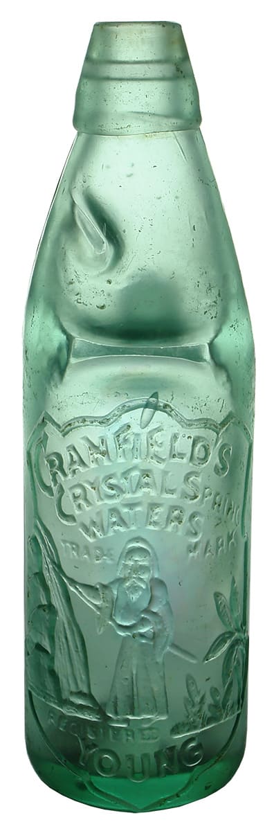 Cranfields Young Crystal Spring Waters Codd Marble Bottle