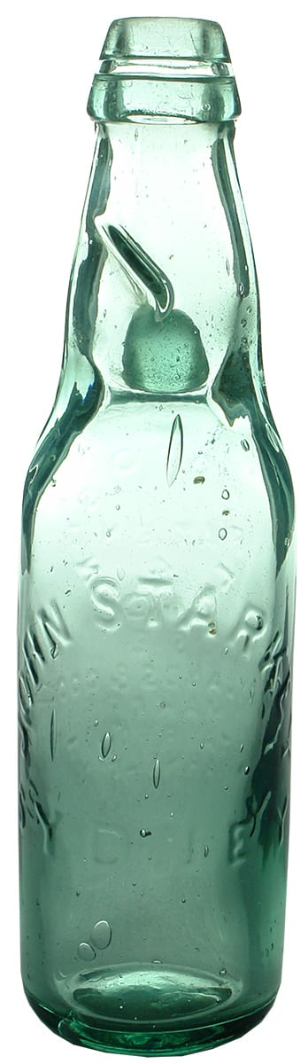 John Starkey Sydney Codds Patent Codd Marble Bottle