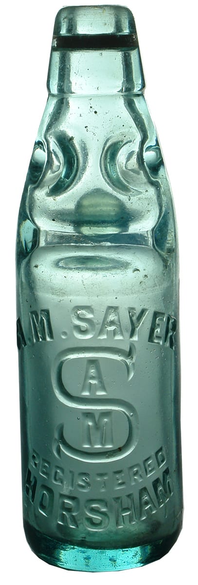 Sayers Horsham Codd Marble Bottle