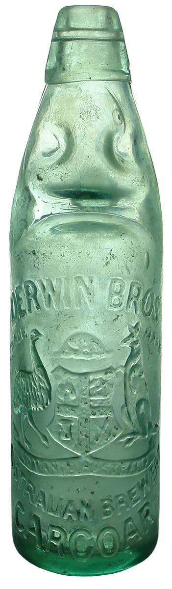 Derwin Bros Carcoar Codd Marble Bottle