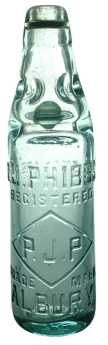 Phibbs Albury Lemonade Codd Marble Bottle
