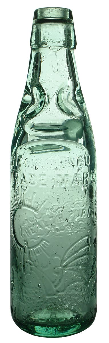 Trood Melbourne Health Purity Codd Marble Bottle