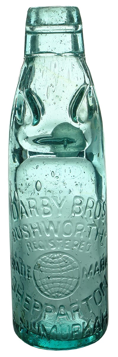 Darby Bros Rushworth Shepparton Numurkah Codd Marble Bottle