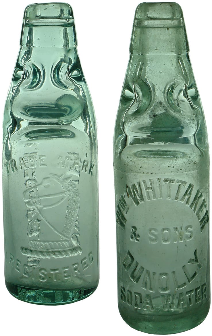Old Antique Codd Marble Soft Drink Bottles