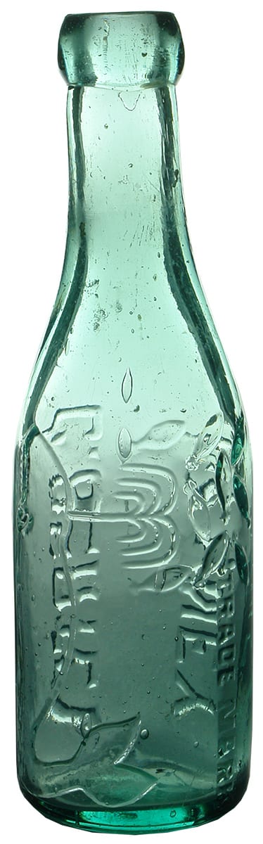 Oertel Sydney Blob Top Soda Bottle