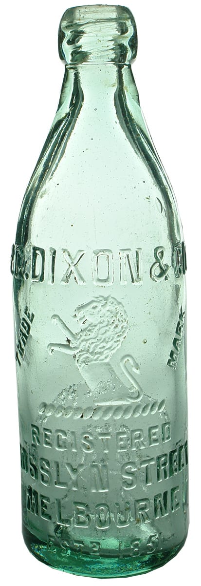Dixon Rosslyn Street Melbourne Internal Thread Bottle