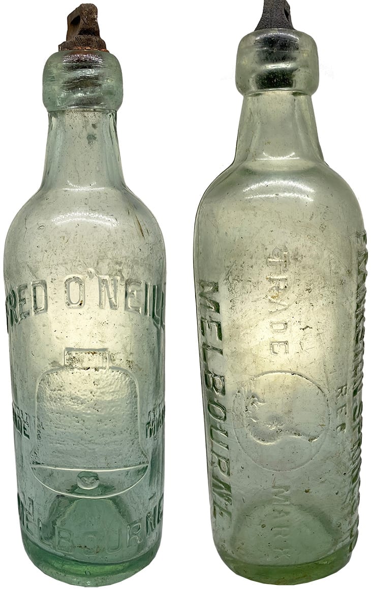 Old Antique Internal Thread Bottles
