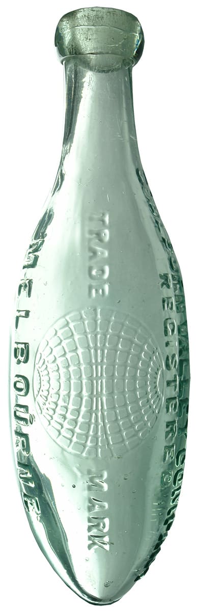 Goulburn Valley Company Melbourne Antique Torpedo Bottle