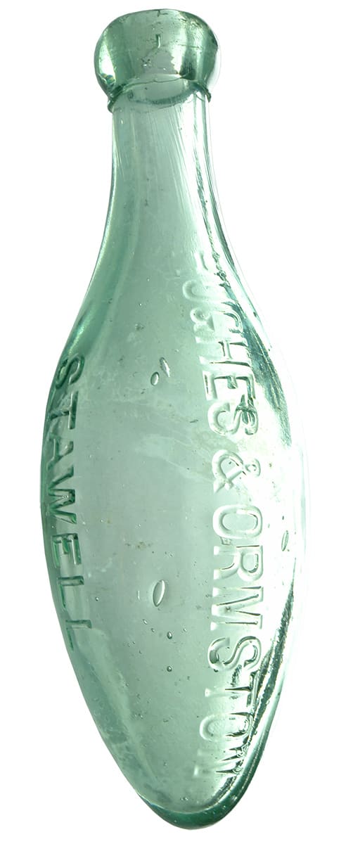 Hughes Ormston Stawell Antique Torpedo Bottle