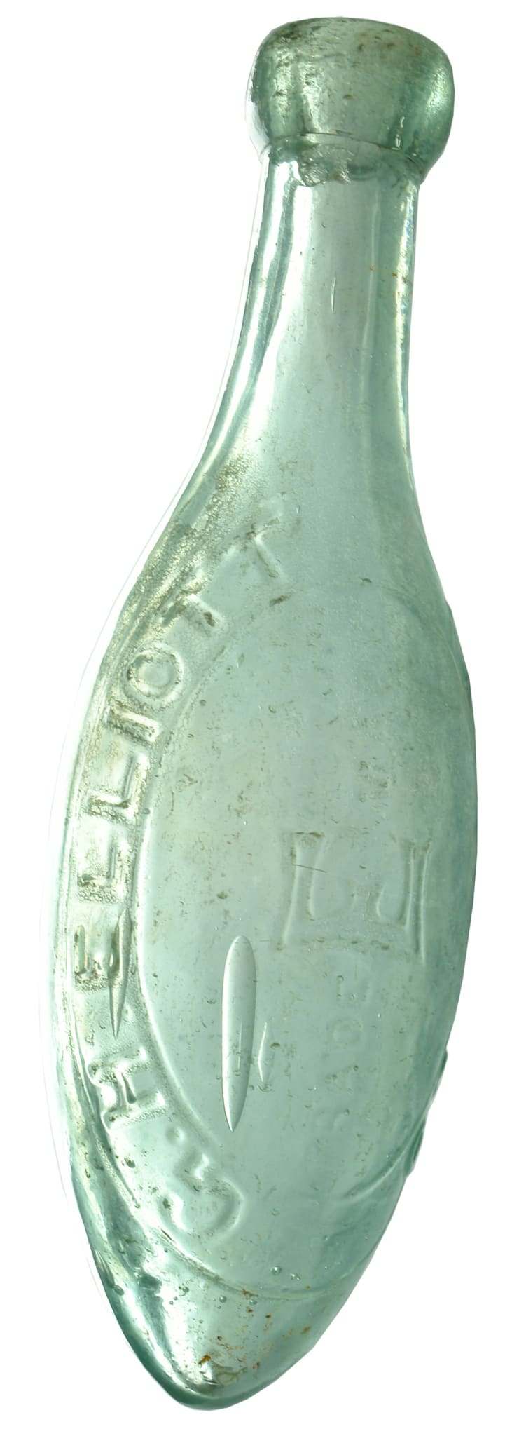 Elliott Carlton Antique Torpedo Bottle