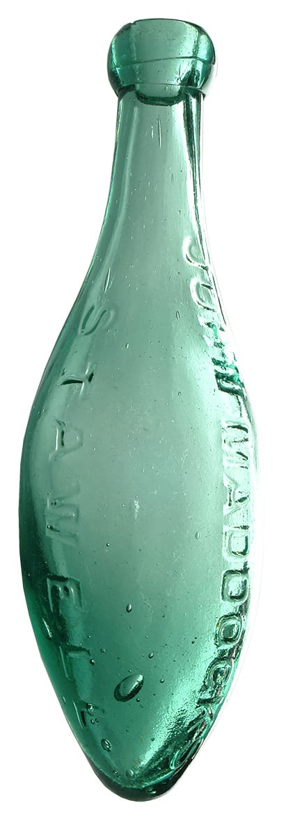 John Maddocks Stawell Antique Torpedo Bottle