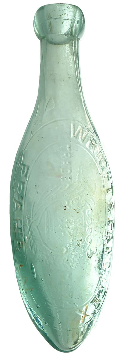Wright Pannifex Prahran Antique Torpedo Bottle