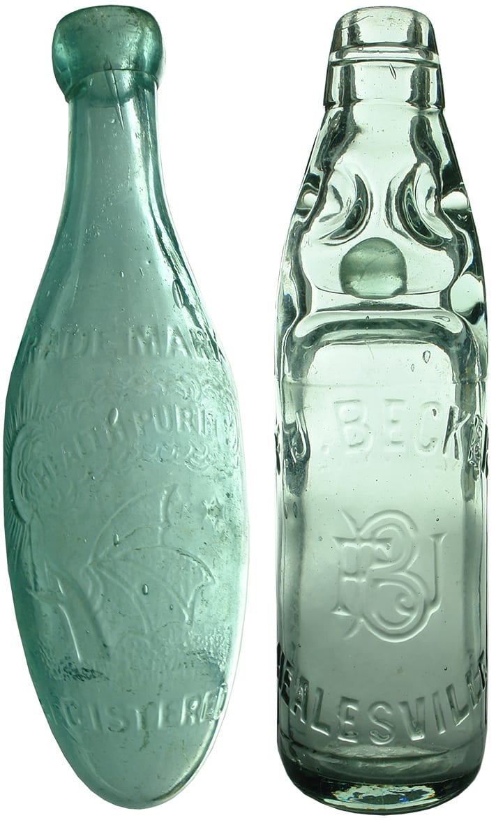Old Antique Vintage Aerated Water Bottles