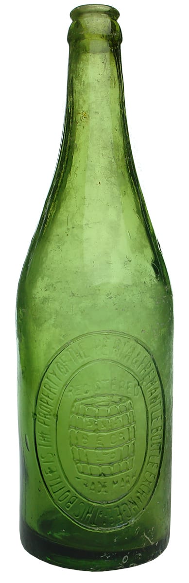 Perth Fremantle Antique Beer Bottle