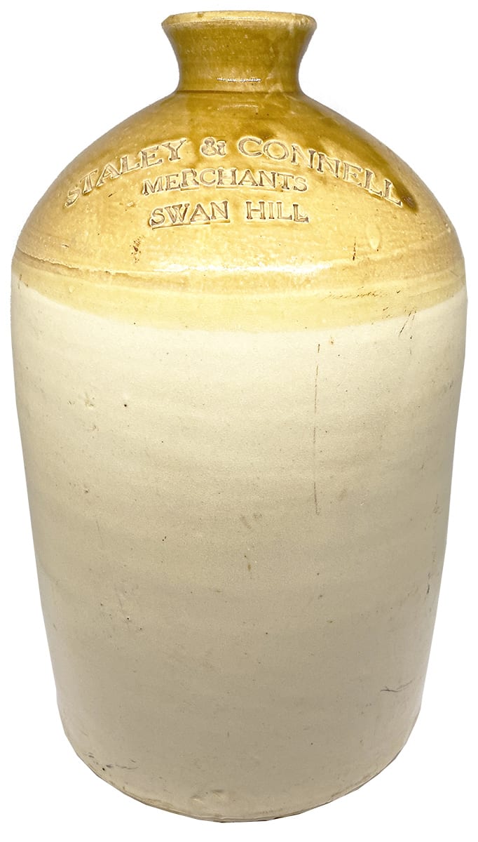 Staley Connell Swan Hill Stone Demijohn
