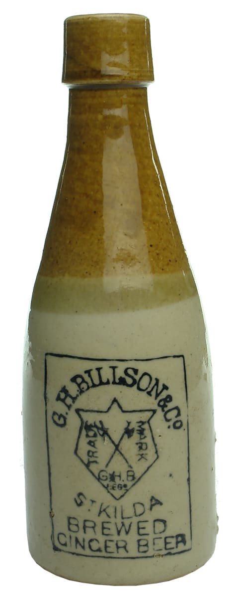 Billson St Kilda Ginger Beer Bottle