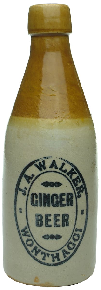 Walker Wonthaggi Ginger Beer Bottle