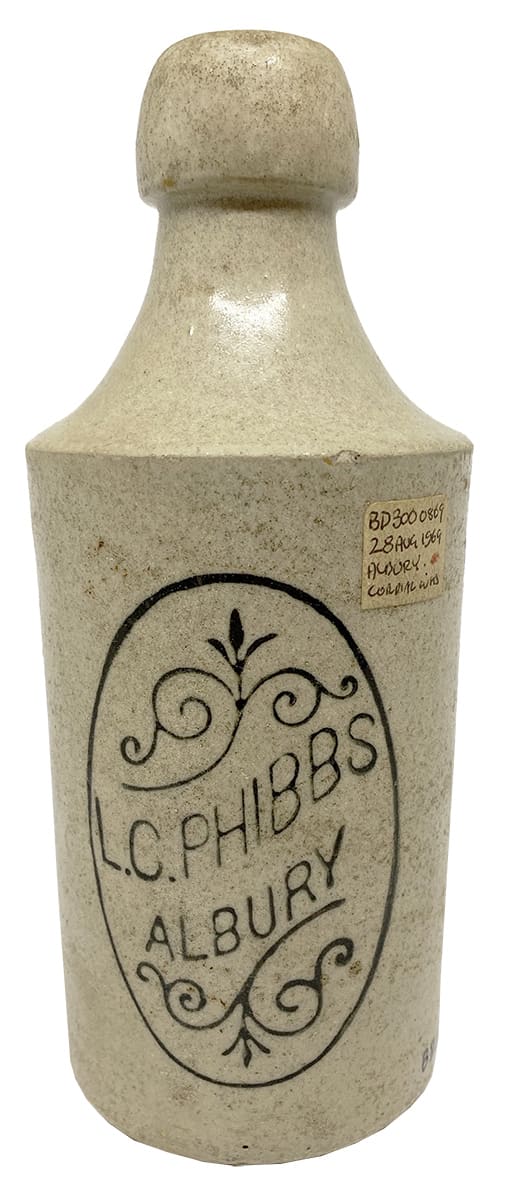 Phibbs Albury Ginger Beer Bottle