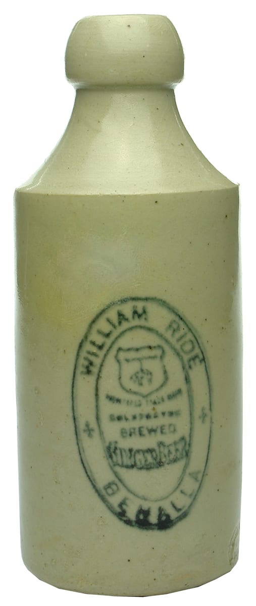 William Ride Benalla Ginger Beer Bottle