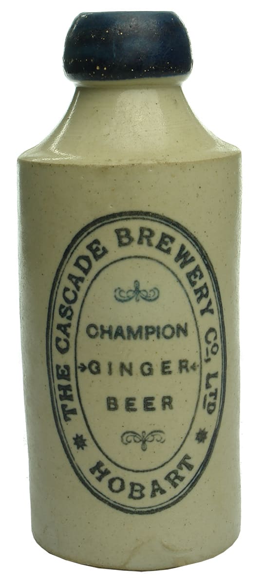 Cascade Brewery Hobart Champion Ginger Beer Bottle