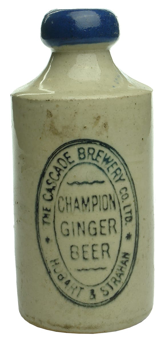 Cascade Brewery Hobart Strahan Champion Ginger Beer Bottle