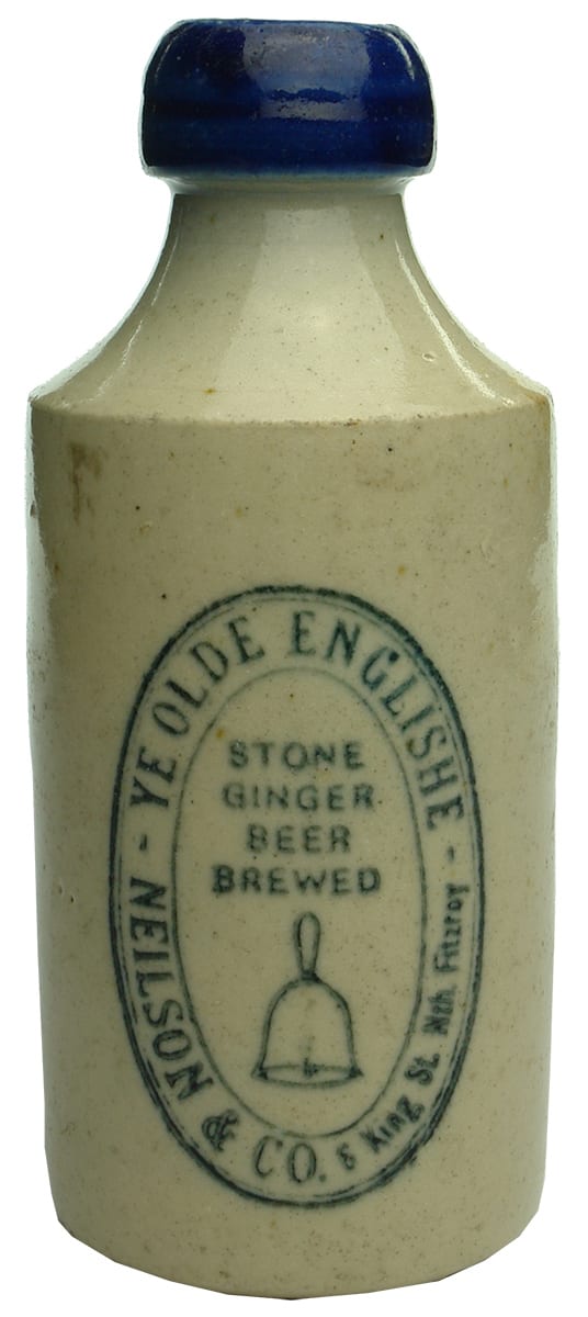 Neilson North Fitzroy Ye Olde Englishe Ginger Beer Bottle