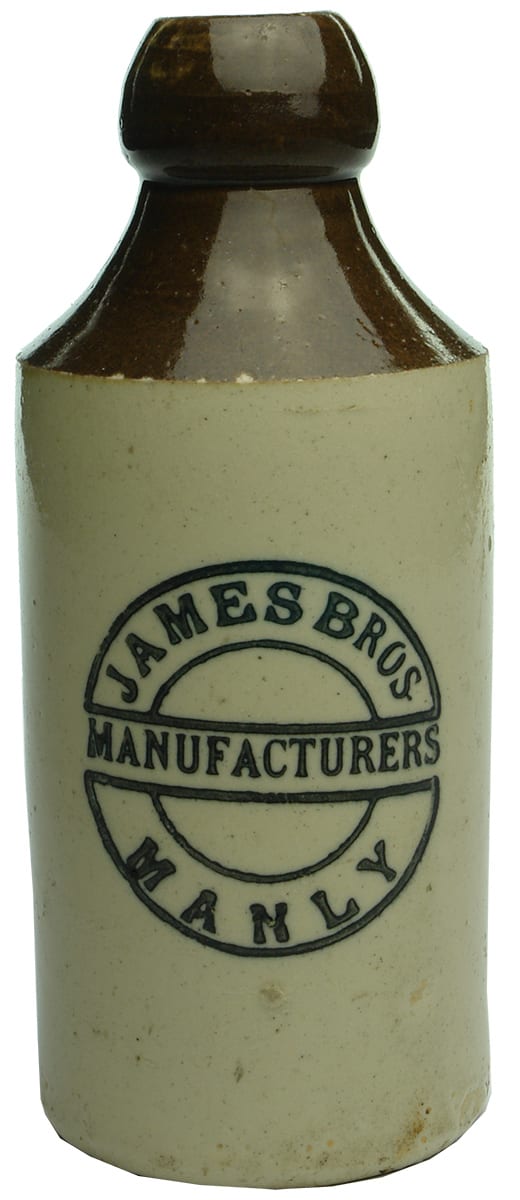 James Bros Manly Ginger Beer Bottle