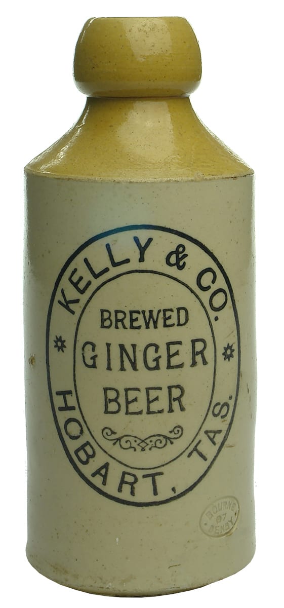 Kelly Hobart Brewed Ginger Beer Bottle
