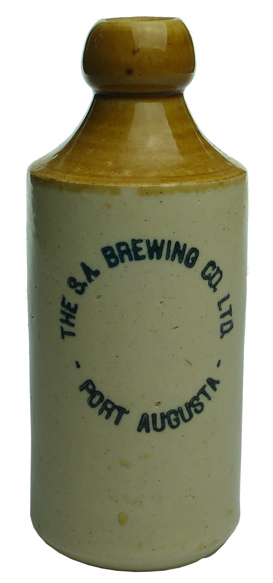 South Australian Brewing Port Augusta Ginger Beer Bottle