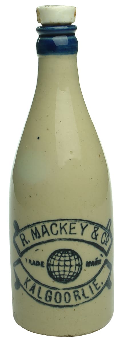 Mackey Kalgoorlie Ginger Beer Bottle