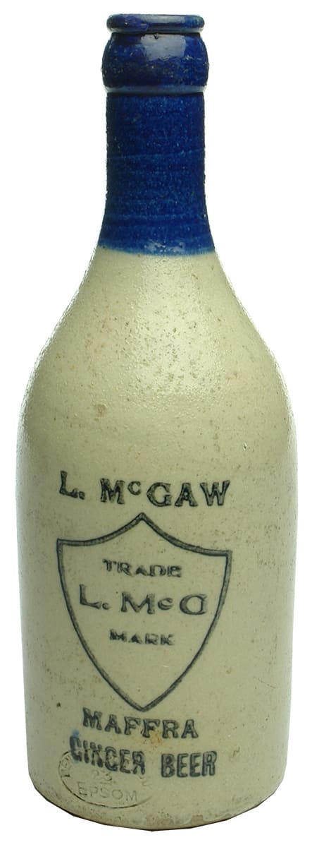 McGaw Maffra Ginger Beer Bottle