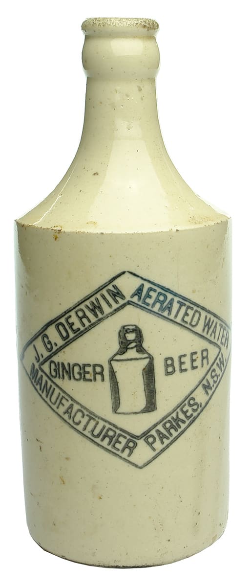 Derwin Parkes Ginger Beer Bottle