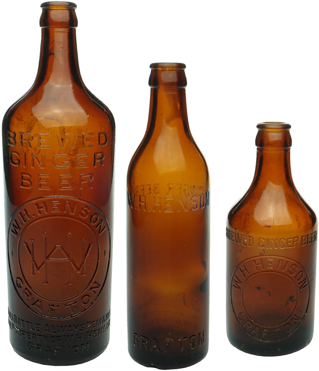 Old Antique Ginger Beer Bottles